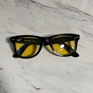 Ray-ban RB2140 washed yellow lenses